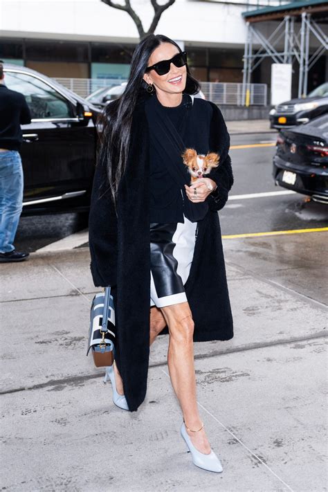 Demi Moore’s Best Accessory Is Her Dog, Pilaf 